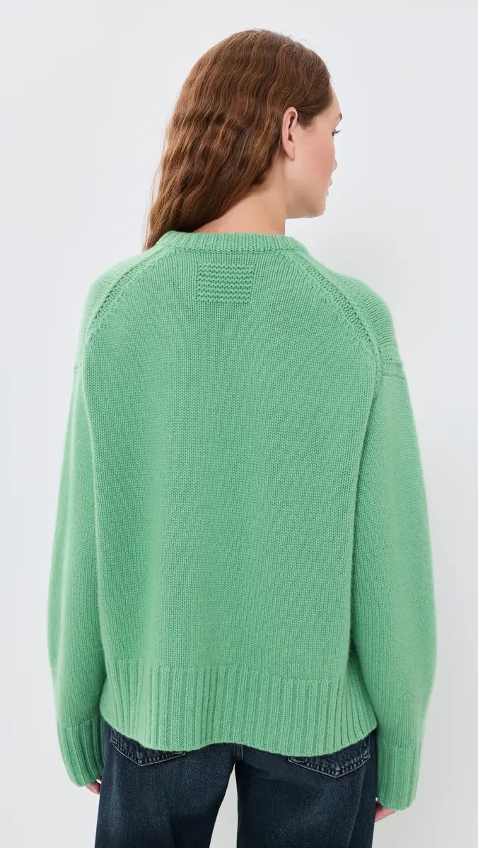 Guest In Residence Cozy Crew Cashmere Pullover | Thumbnail 4 Guest In Residence Cozy Crew Cashmere Pullover | Thumbnail 4