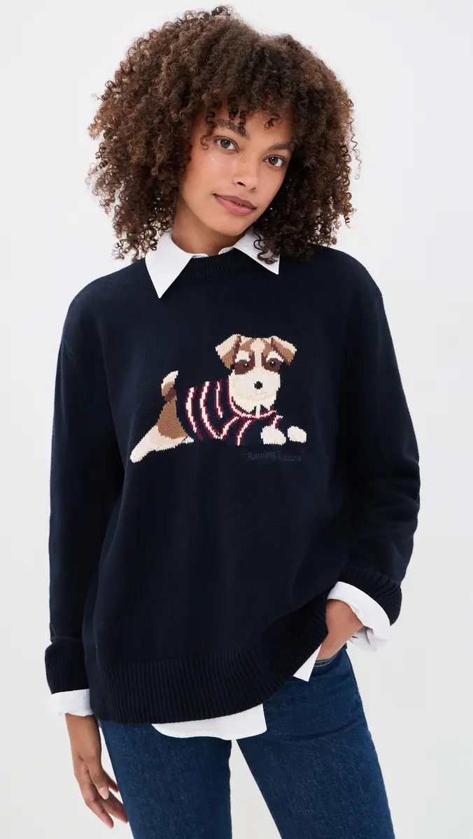 Rowing Blazers Cotton Terrier Dog Sweater | Thumbnail 2 Rowing Blazers Cotton Terrier Dog Sweater | Thumbnail 2
