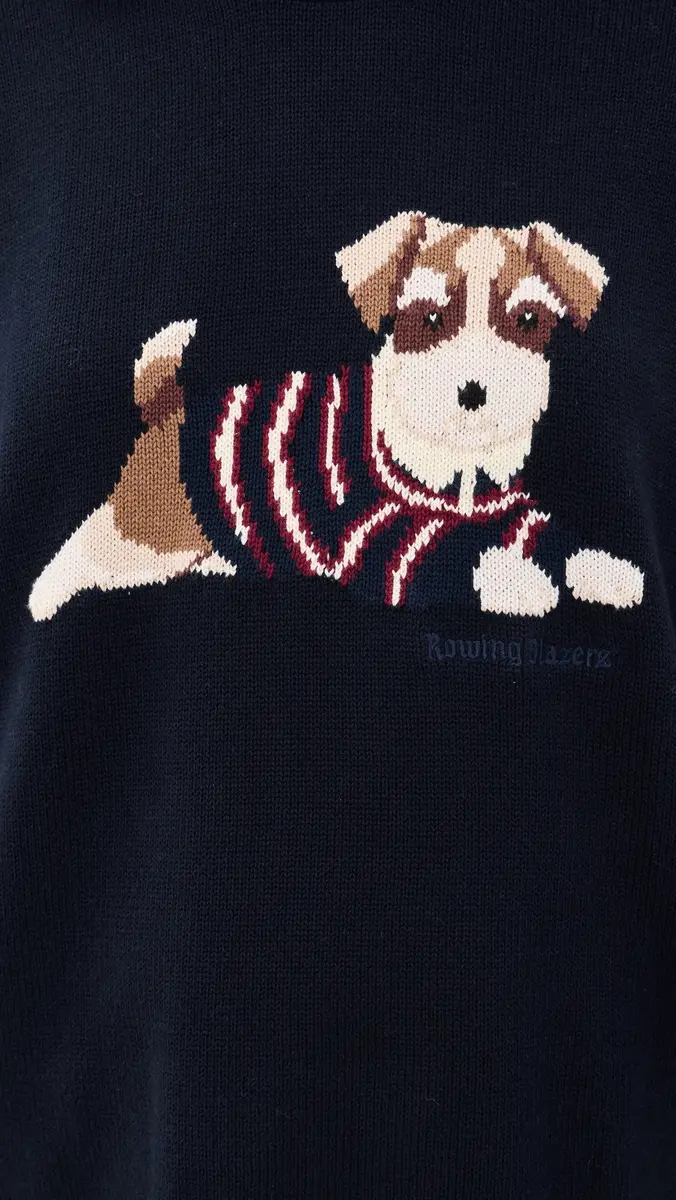 Rowing Blazers Cotton Terrier Dog Sweater | Thumbnail 6 Rowing Blazers Cotton Terrier Dog Sweater | Thumbnail 6
