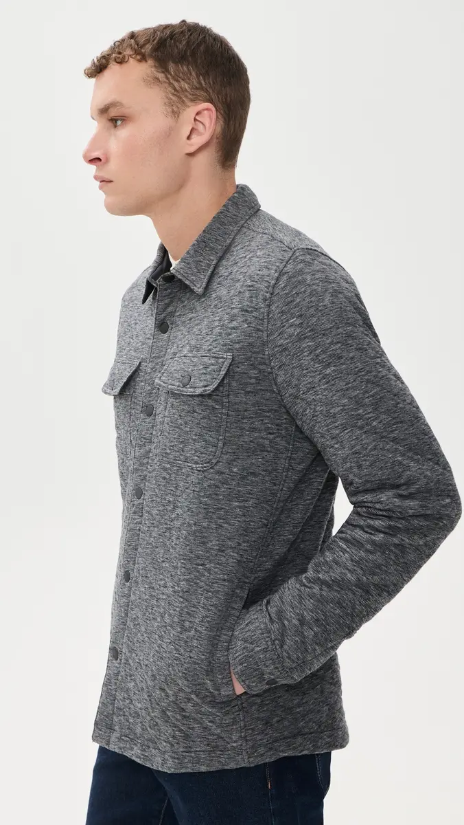 Faherty Epic Quilted CPO Shacket | Thumbnail 4 Faherty Epic Quilted CPO Shacket | Thumbnail 4
