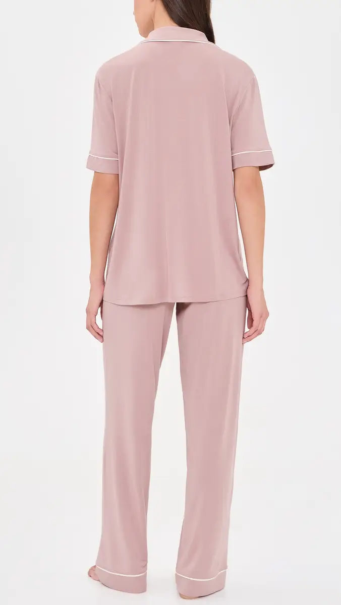 Eberjey Gisele Short Sleeve and Pants Pajama Set | Thumbnail 3