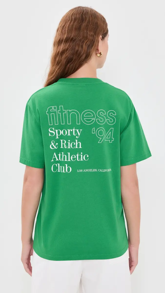 Sporty & Rich Fitness 94 T-Shirt | Thumbnail 3 Sporty & Rich Fitness 94 T-Shirt | Thumbnail 3