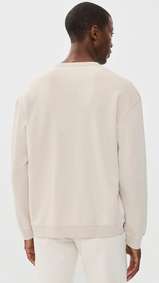Marine Layer Relaxed Cloud 9 Fleece Crewneck Sweatshirt | Thumbnail 4 Marine Layer Relaxed Cloud 9 Fleece Crewneck Sweatshirt | Thumbnail 4