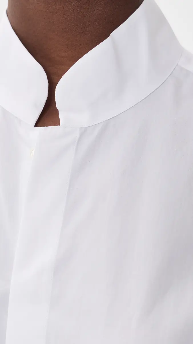 Comme Si Mandarin Collar Shirt | Thumbnail 6 Comme Si Mandarin Collar Shirt | Thumbnail 6