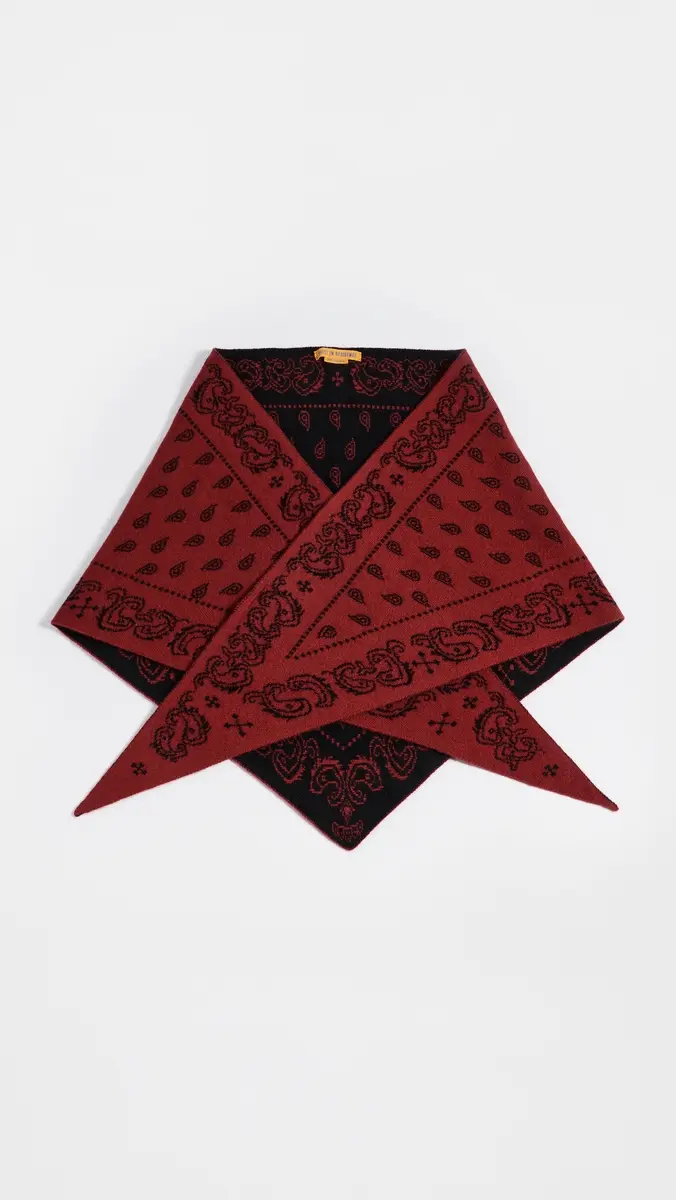 Guest In Residence The Wild Rag Bandana Cashmere Scarf | Thumbnail 2 Guest In Residence The Wild Rag Bandana Cashmere Scarf | Thumbnail 2