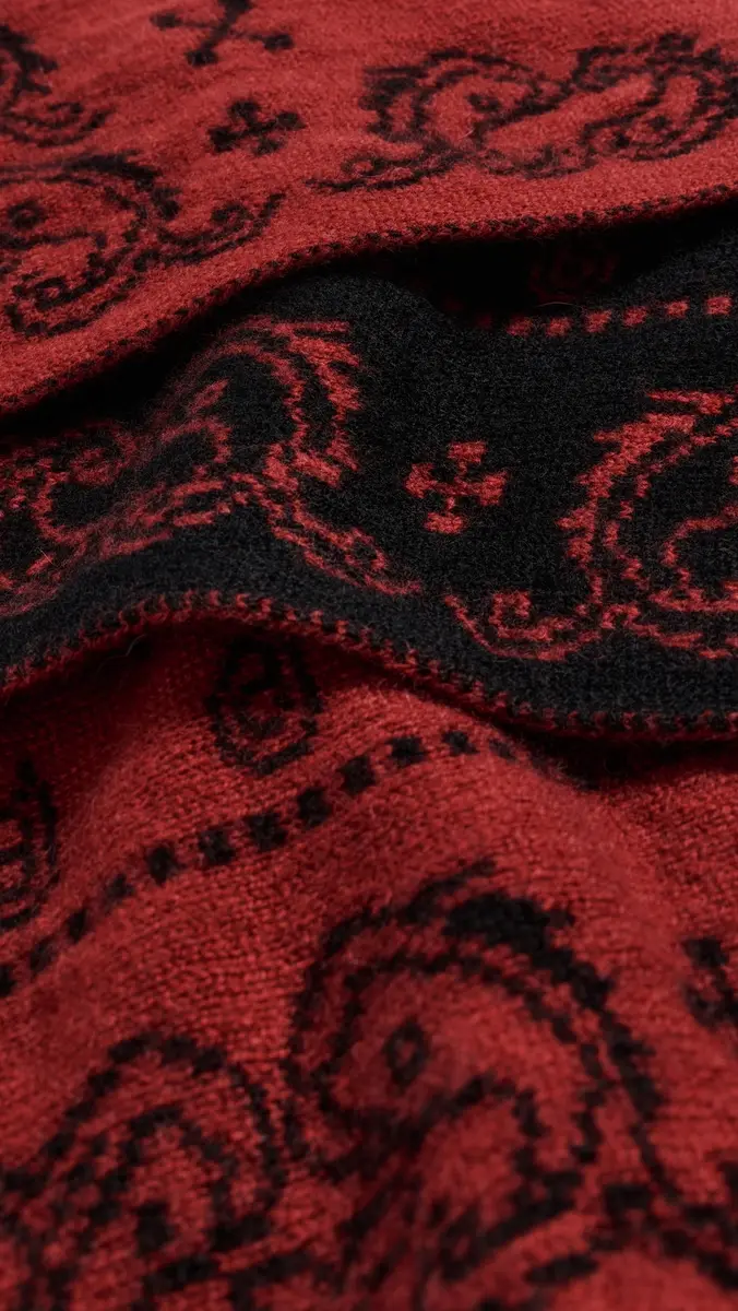 Guest In Residence The Wild Rag Bandana Cashmere Scarf | Thumbnail 5 Guest In Residence The Wild Rag Bandana Cashmere Scarf | Thumbnail 5