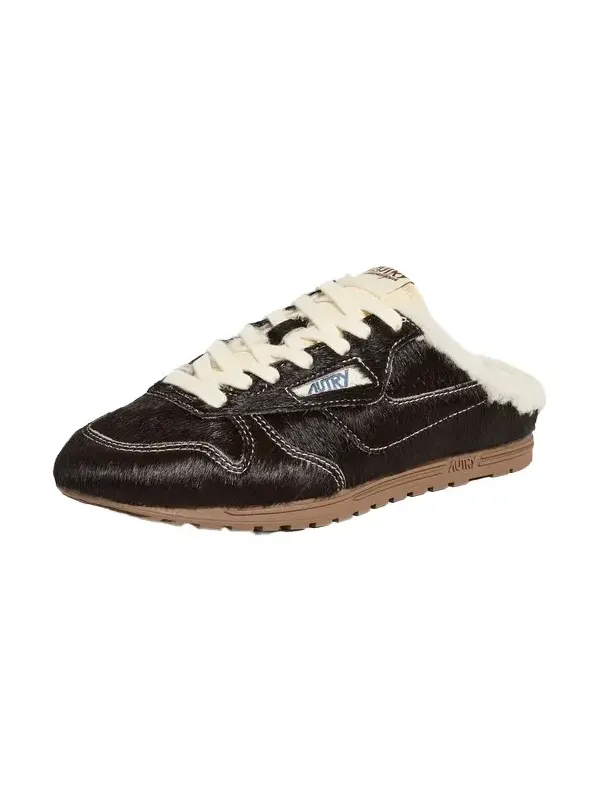 Autry Mule Windspin Sherpa Sneakers