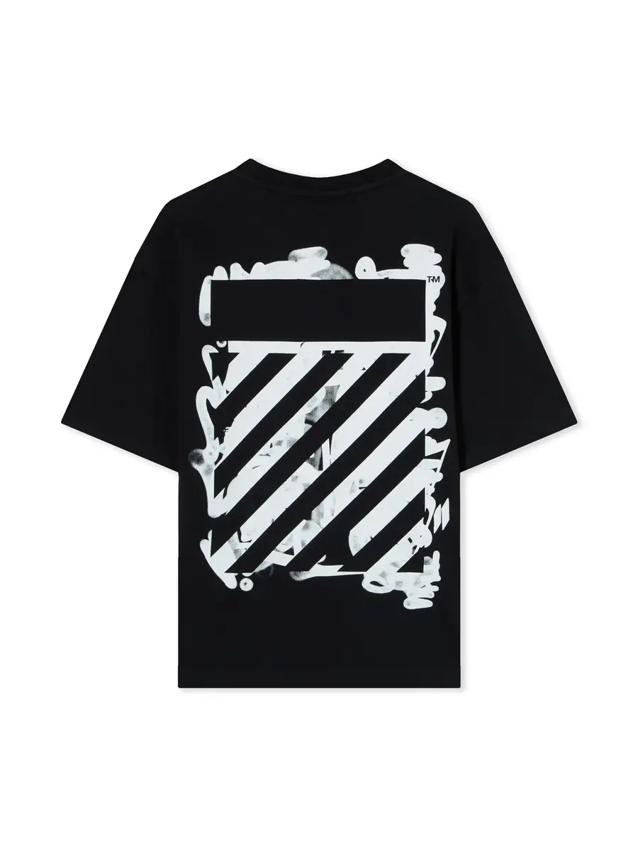 Off-White L/AB Graffiti Diagonal T-shirt | Thumbnail 2 Off-White L/AB Graffiti Diagonal T-shirt | Thumbnail 2