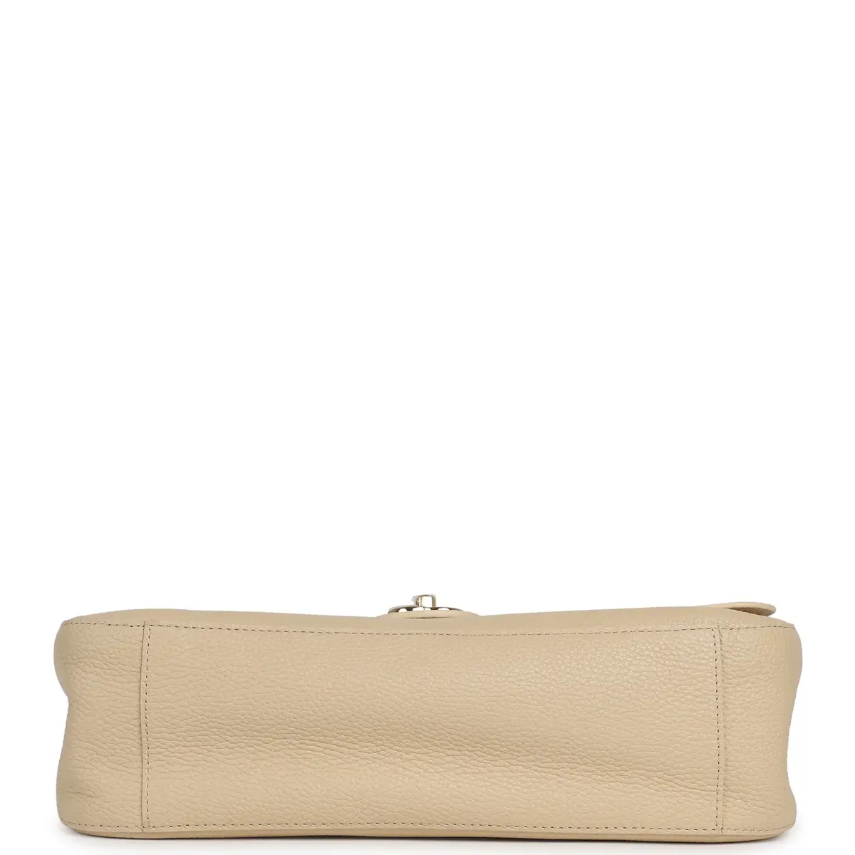 Chanel Chanel Maxi "Souplissimo" Small Flap Bag Light Beige Grained Calfskin Gold Hardware | Thumbnail 6 Chanel Chanel Maxi "Souplissimo" Small Flap Bag Light Beige Grained Calfskin Gold Hardware | Thumbnail 6