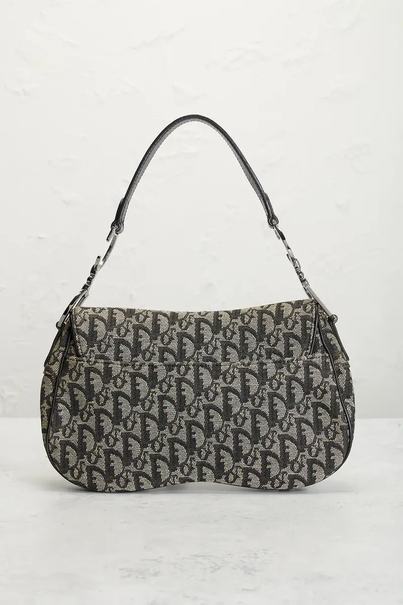 Dior Dior Trotter Oblique Double Saddle Bag | Thumbnail 3 Dior Dior Trotter Oblique Double Saddle Bag | Thumbnail 3