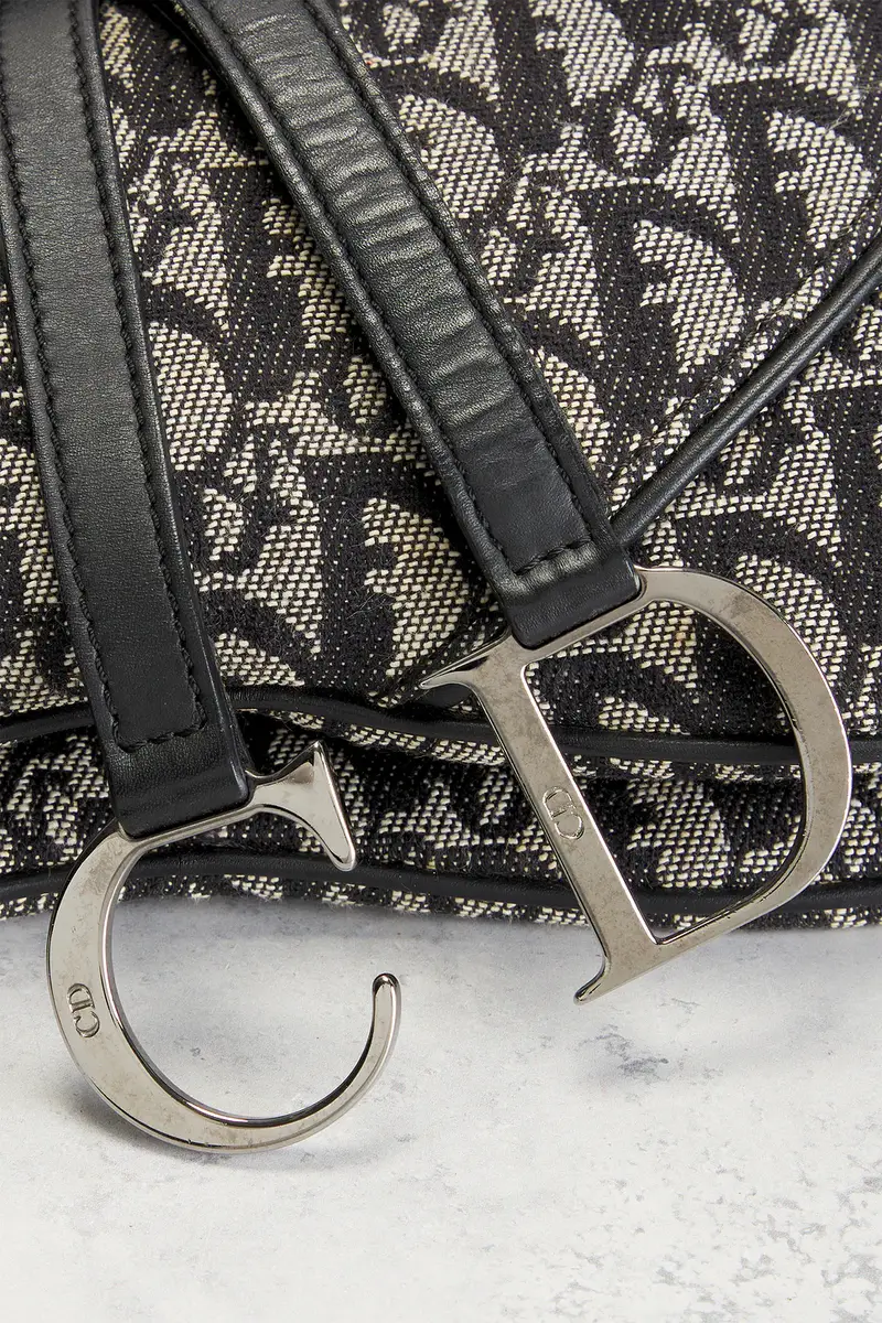 Dior Dior Trotter Oblique Double Saddle Bag | Thumbnail 6 Dior Dior Trotter Oblique Double Saddle Bag | Thumbnail 6