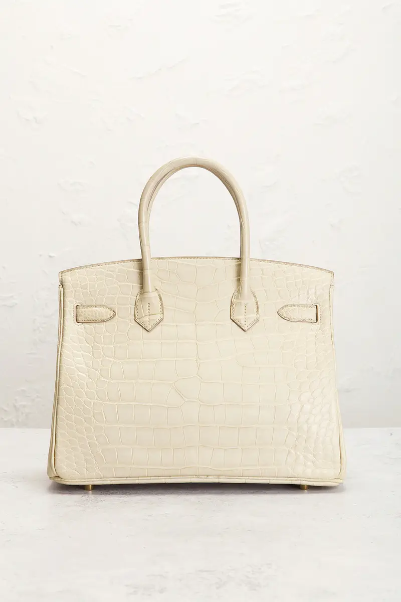 HERMÈS Hermes Matte Alligator Birkin 30 Handbag | Thumbnail 3 HERMÈS Hermes Matte Alligator Birkin 30 Handbag | Thumbnail 3