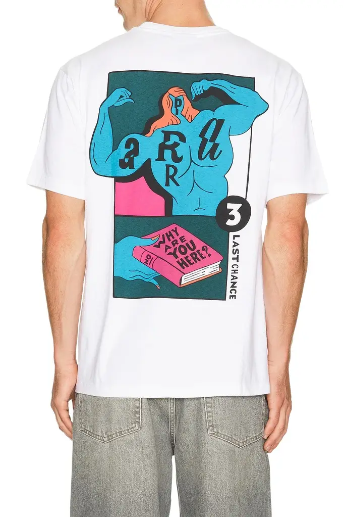 By Parra Why Are You Here T-Shirt
