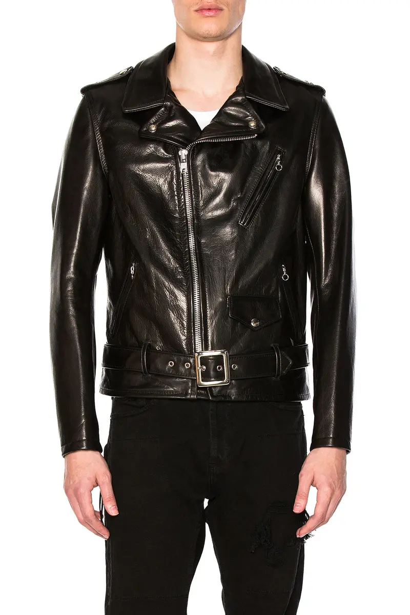 SCHOTT Pebbled Moto Jacket | Thumbnail 2