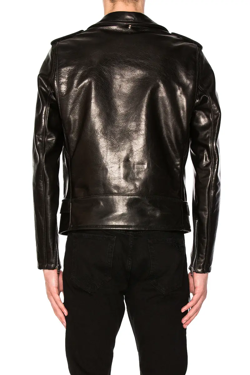 SCHOTT Pebbled Moto Jacket | Thumbnail 4