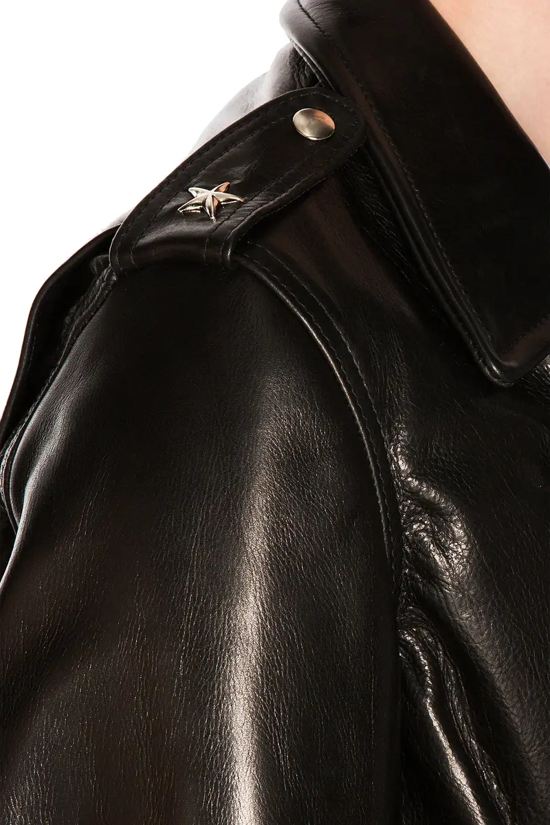 SCHOTT Pebbled Moto Jacket | Thumbnail 6