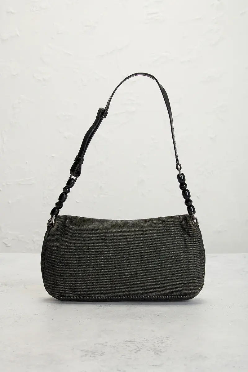 Dior Dior Denim Maris Pearl Shoulder Bag | Thumbnail 3 Dior Dior Denim Maris Pearl Shoulder Bag | Thumbnail 3