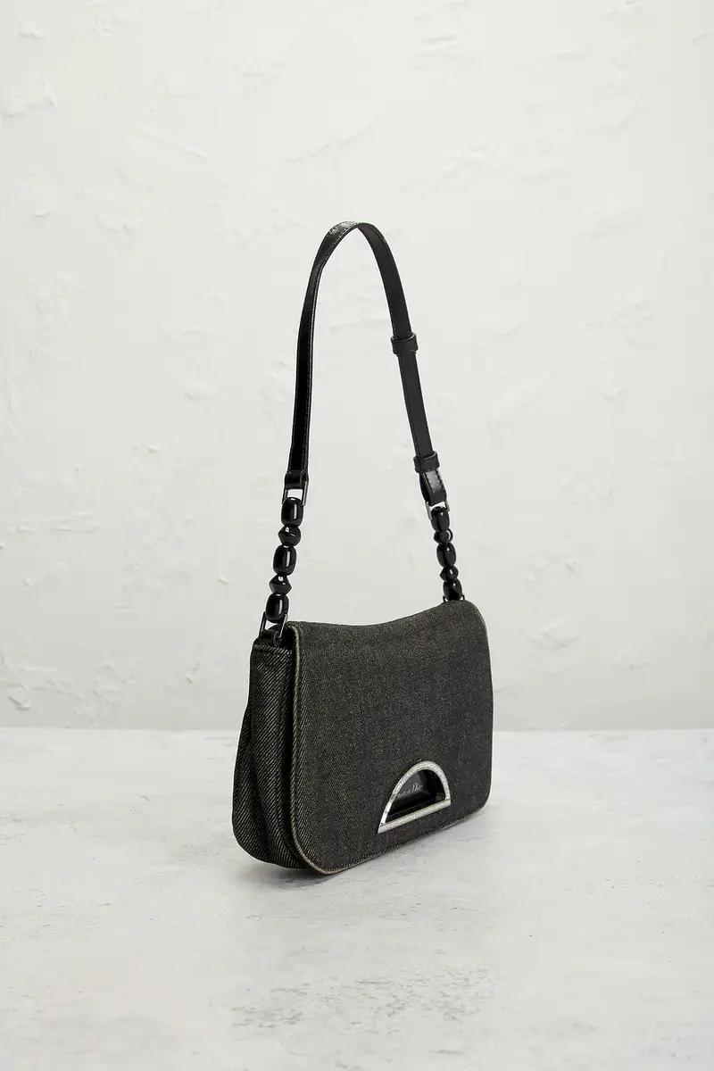 Dior Dior Denim Maris Pearl Shoulder Bag | Thumbnail 4 Dior Dior Denim Maris Pearl Shoulder Bag | Thumbnail 4