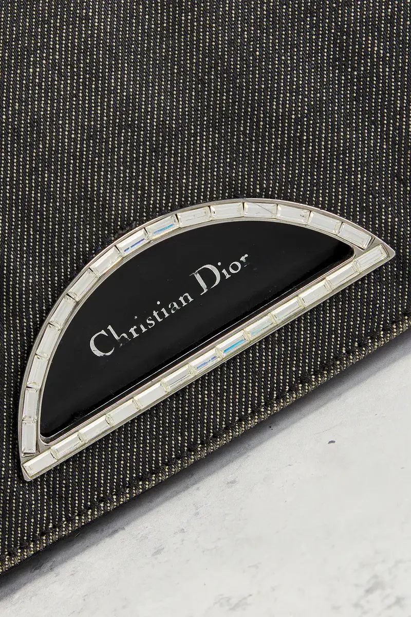Dior Dior Denim Maris Pearl Shoulder Bag | Thumbnail 6 Dior Dior Denim Maris Pearl Shoulder Bag | Thumbnail 6