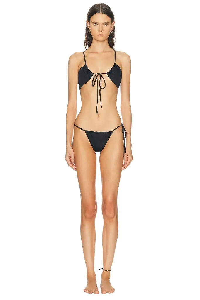 The Attico Tie Bikini Set | Image 1 The Attico Tie Bikini Set | Image 1