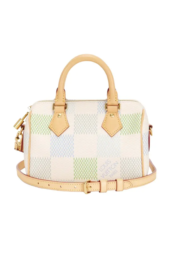 Louis Vuitton Limited Edition Damierlicious Giant Speedy Bandouliere 20 Handbag Louis Vuitton Limited Edition Damierlicious Giant Speedy Bandouliere 20 Handbag