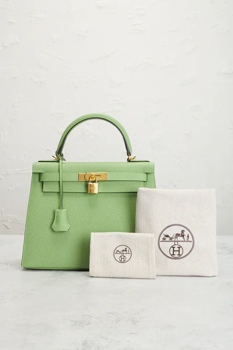 HERMÈS Hermes Epsom Kelly 28 Handbag | Thumbnail 7