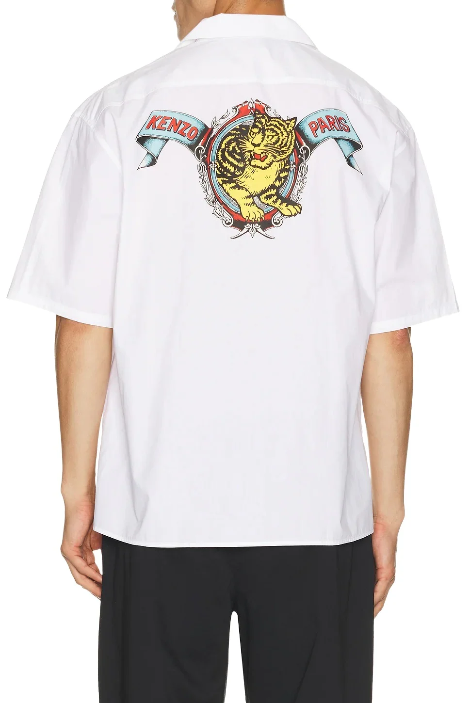 Jumping Tiger Hawaiian Short Sleeve Shirt Jumping Tiger Hawaiian Short Sleeve Shirt