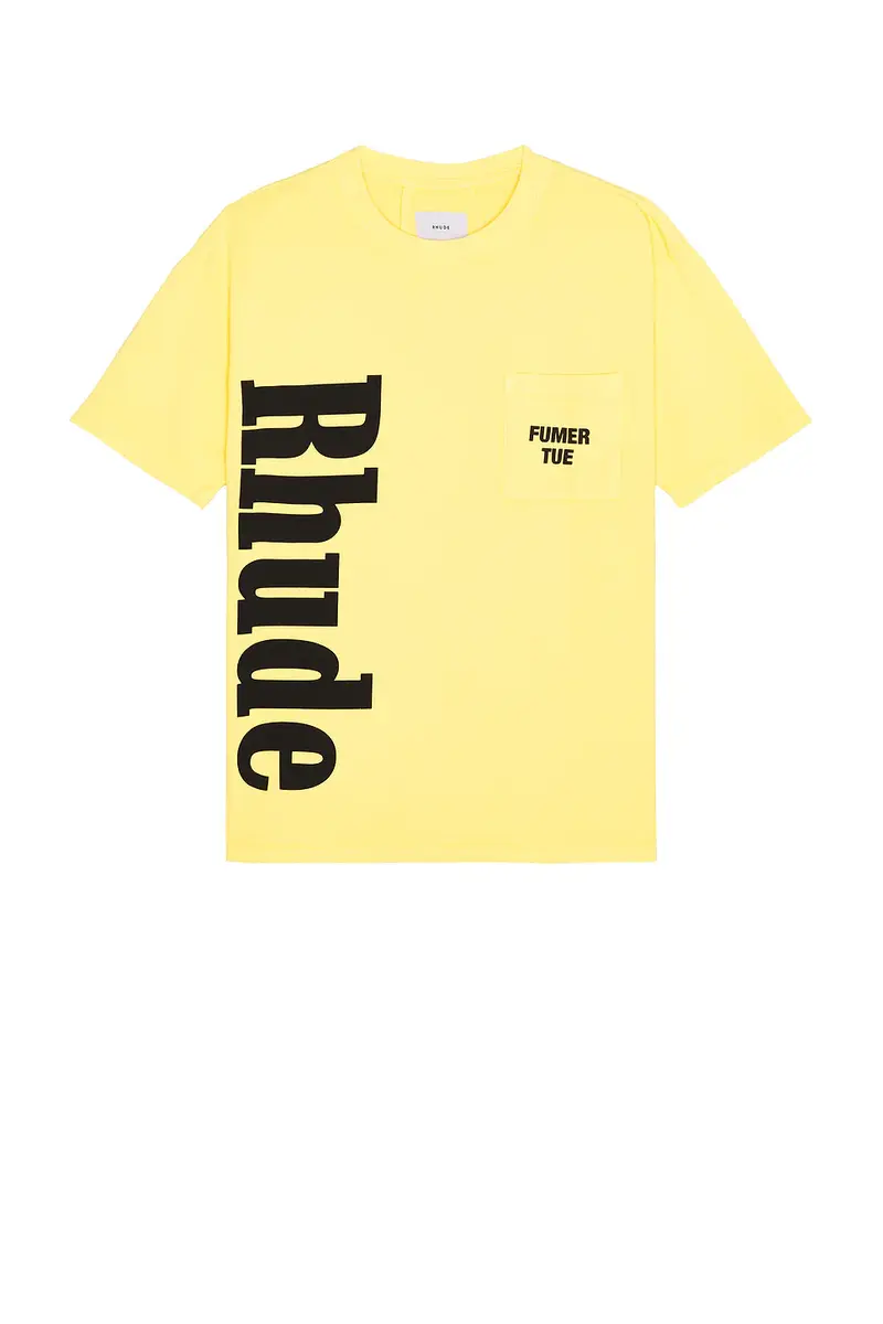 Rhude Logo Pocket Tee | Thumbnail 4 Rhude Logo Pocket Tee | Thumbnail 4