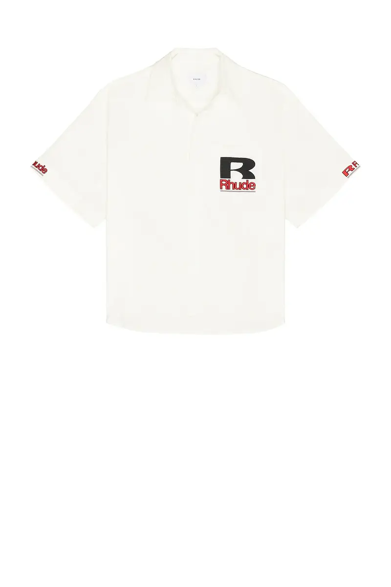 Rhude Petrol Oversized Mechanic Shirt | Thumbnail 5