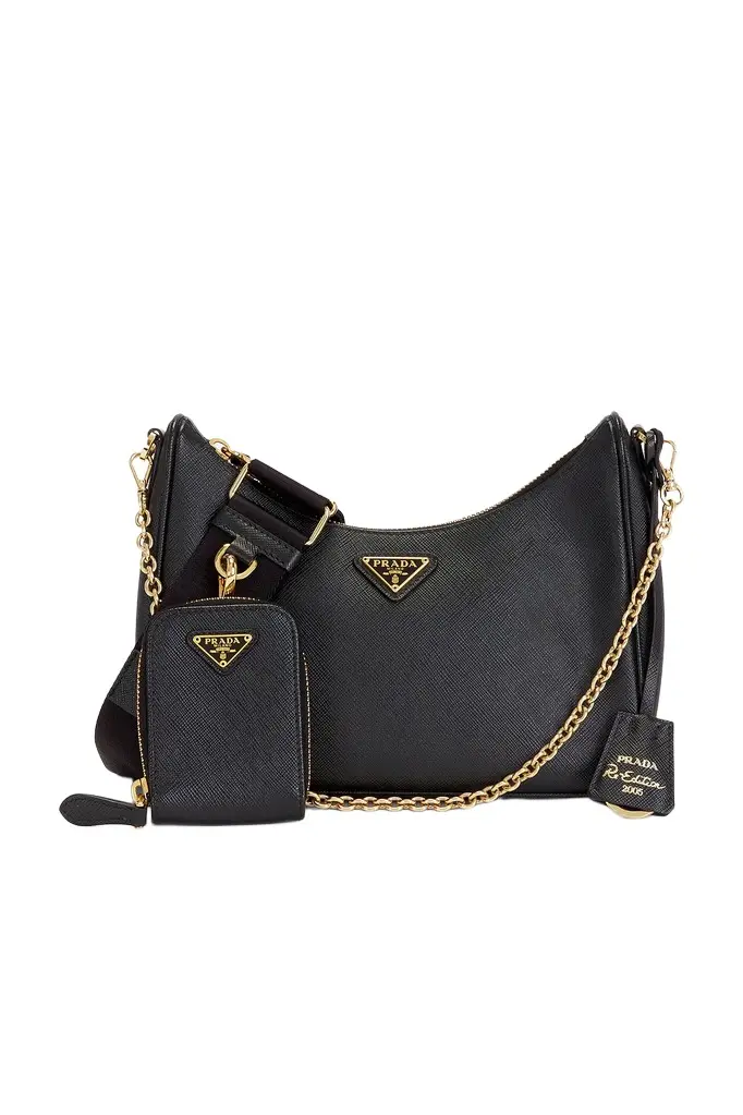 Prada Saffiano Re-Edition 2005 Shoulder Bag