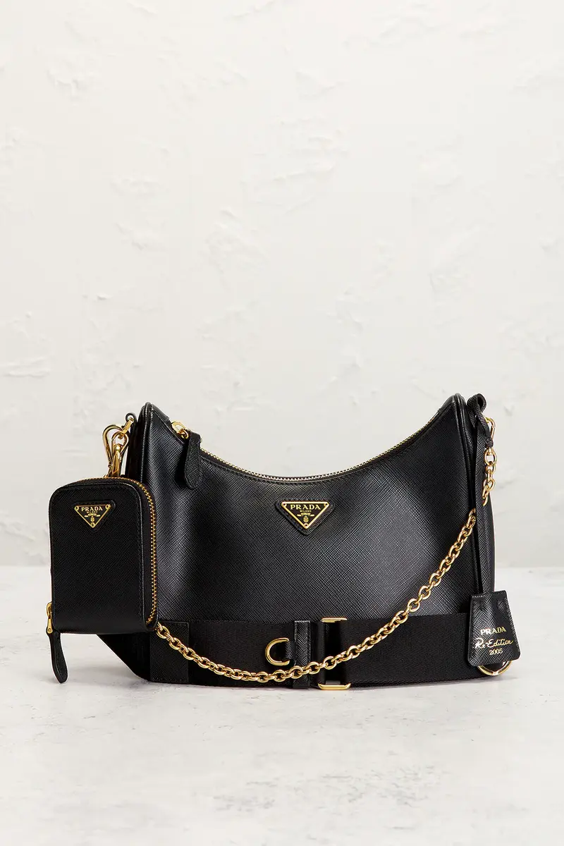 Prada Prada Saffiano Re-Edition 2005 Shoulder Bag | Thumbnail 2 Prada Prada Saffiano Re-Edition 2005 Shoulder Bag | Thumbnail 2