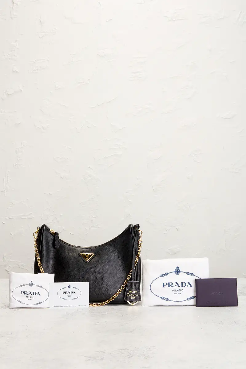 Prada Prada Saffiano Re-Edition 2005 Shoulder Bag | Thumbnail 9 Prada Prada Saffiano Re-Edition 2005 Shoulder Bag | Thumbnail 9