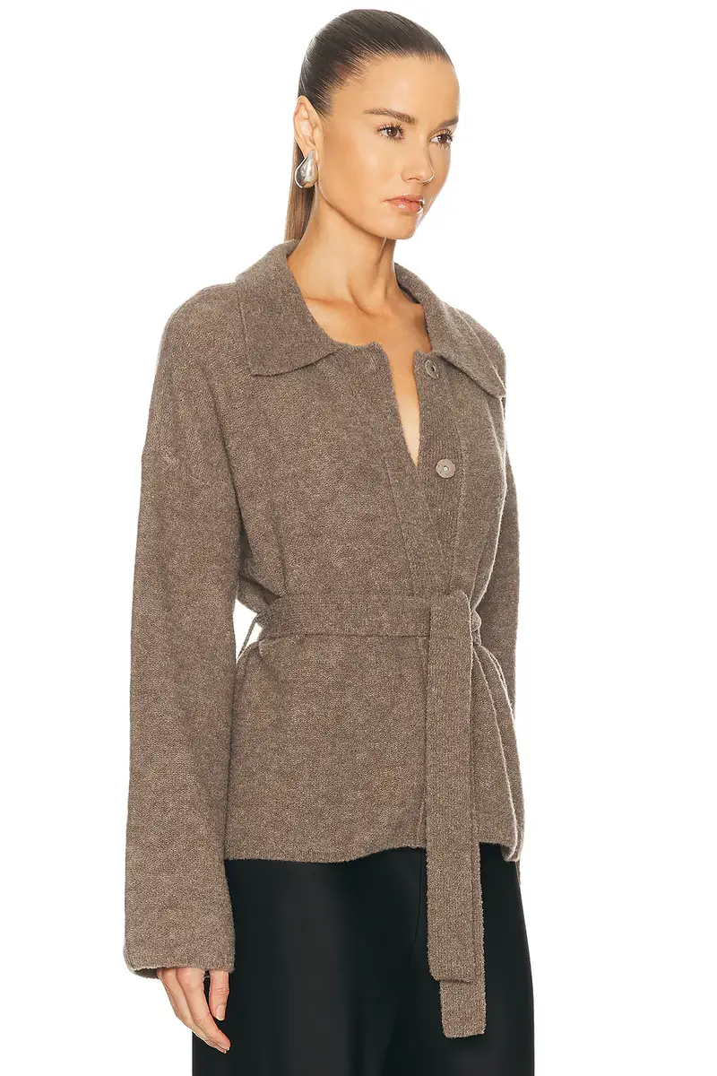 L'Academie Jessamy Knit Belted Cardigan | Thumbnail 2 L'Academie Jessamy Knit Belted Cardigan | Thumbnail 2