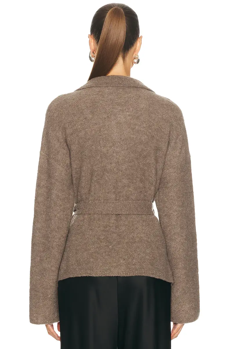 L'Academie Jessamy Knit Belted Cardigan | Thumbnail 3 L'Academie Jessamy Knit Belted Cardigan | Thumbnail 3