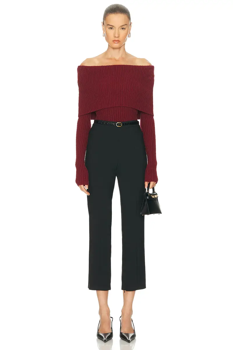 L'Academie Namir Off Shoulder Sweater | Thumbnail 4 L'Academie Namir Off Shoulder Sweater | Thumbnail 4