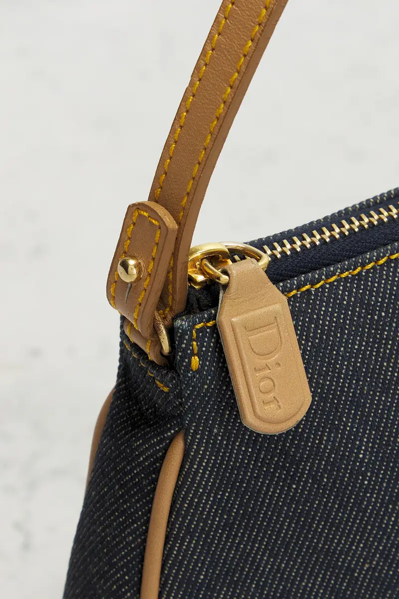 Dior Dior Denim Pochette Saddle Bag | Thumbnail 7 Dior Dior Denim Pochette Saddle Bag | Thumbnail 7