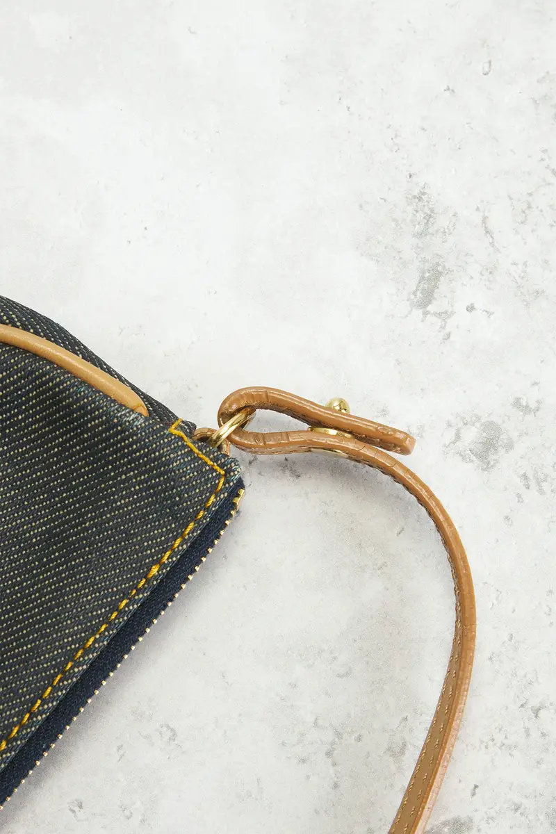 Dior Dior Denim Pochette Saddle Bag | Thumbnail 7 Dior Dior Denim Pochette Saddle Bag | Thumbnail 7