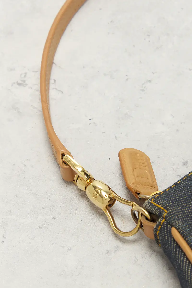 Dior Dior Denim Pochette Saddle Bag | Thumbnail 6 Dior Dior Denim Pochette Saddle Bag | Thumbnail 6