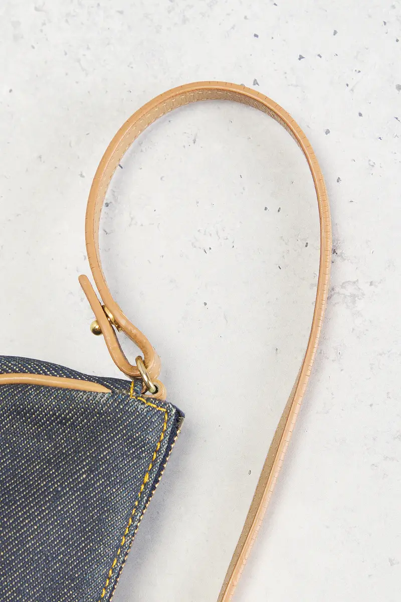 Dior Dior Denim Pochette Saddle Bag | Thumbnail 7 Dior Dior Denim Pochette Saddle Bag | Thumbnail 7