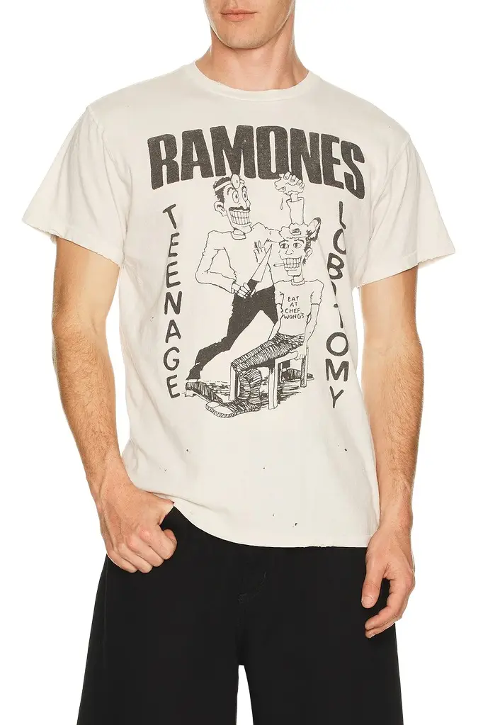 Madeworn Ramones 90's Crew Tee