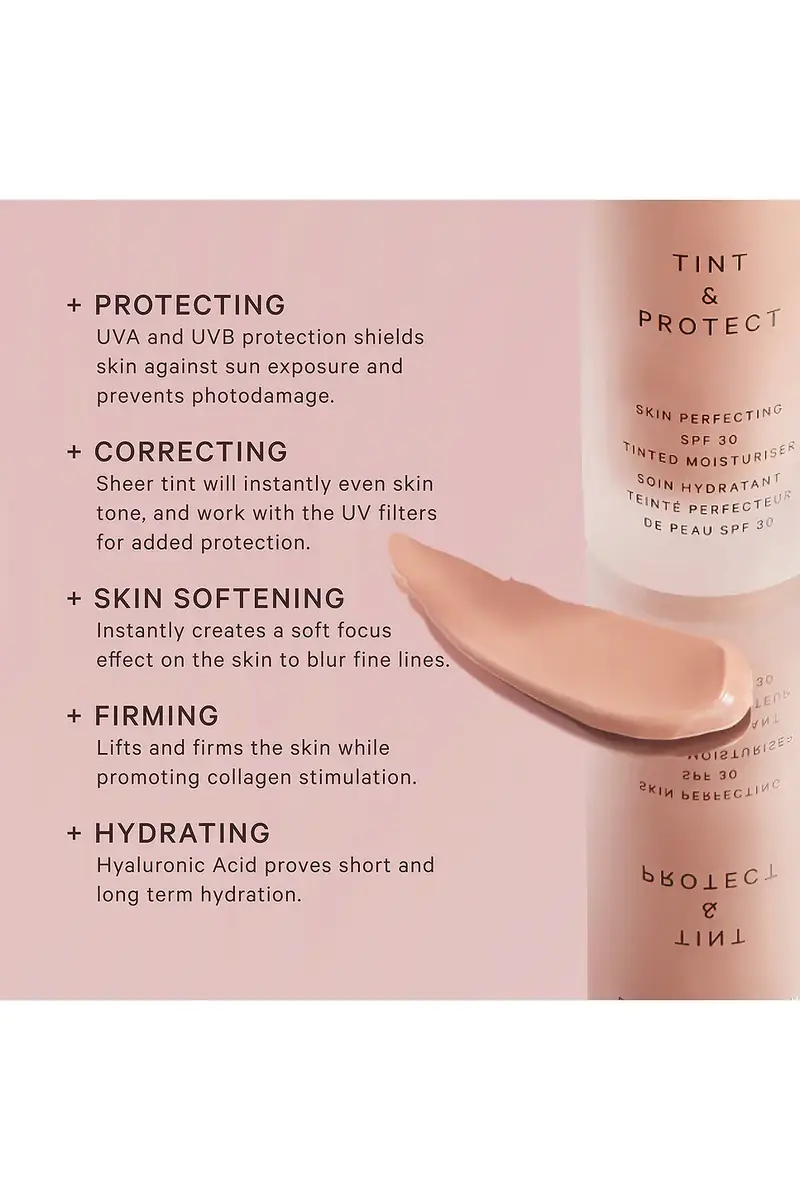 MZ Skin Tint & Protect Skin Perfecting Tinted Moisturizer SPF 30 | Thumbnail 4 MZ Skin Tint & Protect Skin Perfecting Tinted Moisturizer SPF 30 | Thumbnail 4