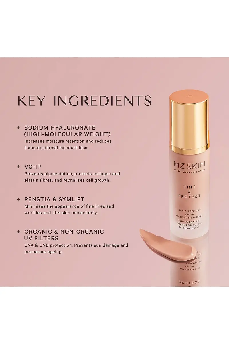 MZ Skin Tint & Protect Skin Perfecting Tinted Moisturizer SPF 30 | Thumbnail 5 MZ Skin Tint & Protect Skin Perfecting Tinted Moisturizer SPF 30 | Thumbnail 5