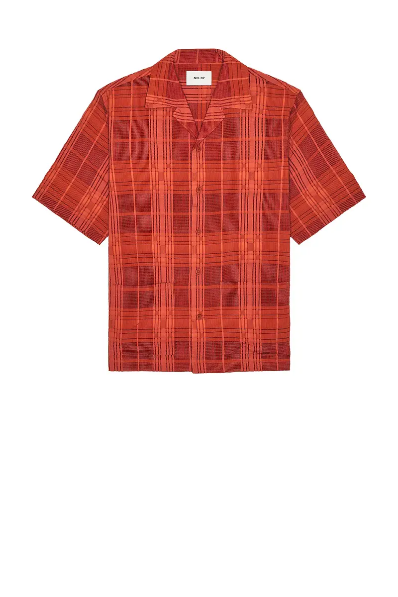 NN07 Ben Short Sleeve Shirt 50066 | Thumbnail 4 NN07 Ben Short Sleeve Shirt 50066 | Thumbnail 4
