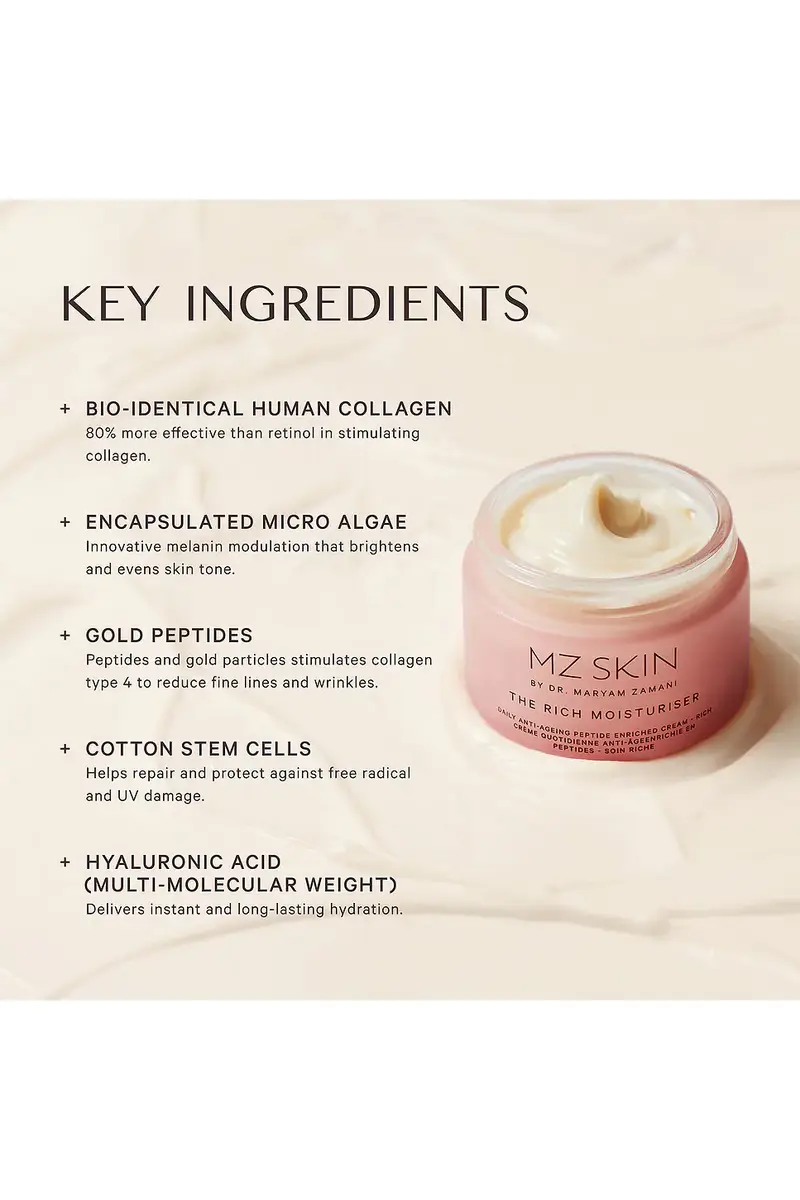 MZ Skin The Rich Moisturiser | Thumbnail 4 MZ Skin The Rich Moisturiser | Thumbnail 4