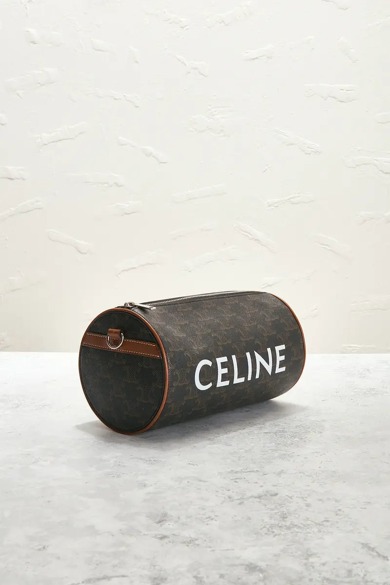 Celine Celine Triomphe Cylinder Shoulder Bag | Thumbnail 4 Celine Celine Triomphe Cylinder Shoulder Bag | Thumbnail 4