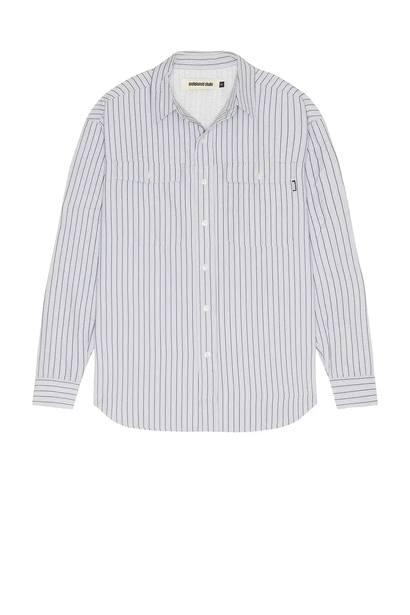 Metalwood Studio Seersucker Fishing Shirt | Thumbnail 4