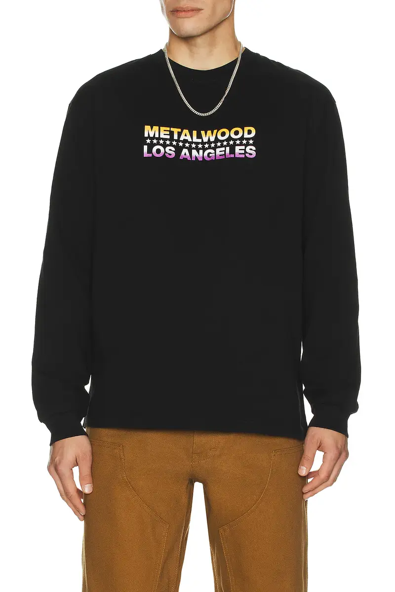 Metalwood Studio Flyer Long Sleeve Tee | Thumbnail 2