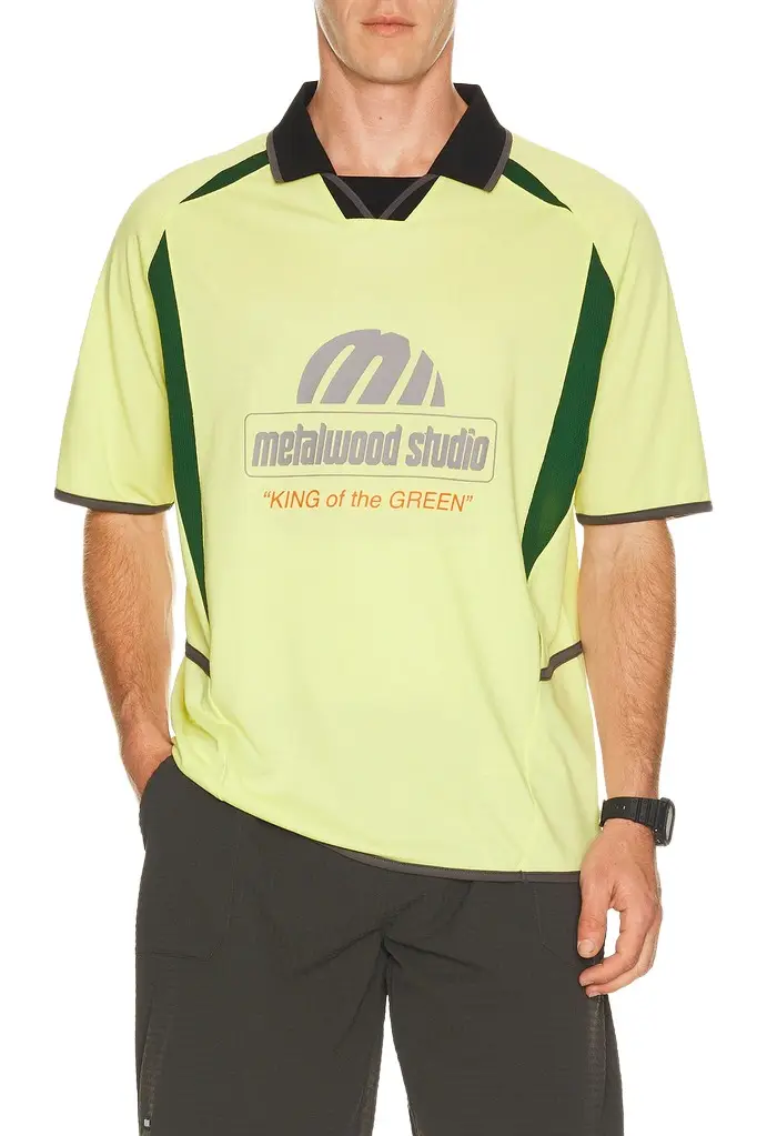 Metalwood Studio King Of The Greens Jersey Polo