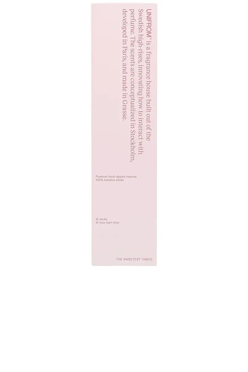 UNIFROM The Sweetest Taboo Incense | Thumbnail 2 UNIFROM The Sweetest Taboo Incense | Thumbnail 2