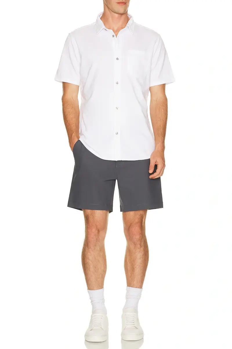 Vuori Knit Oxford Button Down Shirt | Thumbnail 3 Vuori Knit Oxford Button Down Shirt | Thumbnail 3